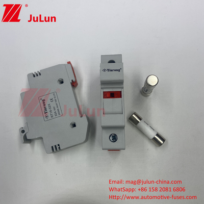 Din Rehber Sigorta Sahibi DIN Demiryolu Güneş Sigorta Sahibi Güneş DC 1000V PV Sigortaları 6A 10A 15A 20A 25A 30A Yüksek V