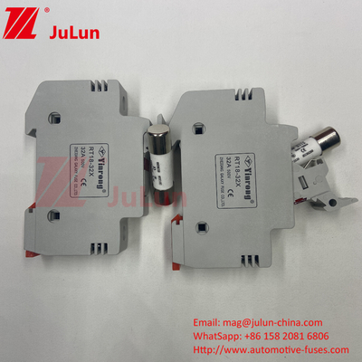 Din Rehber Sigorta Sahibi DIN Demiryolu Güneş Sigorta Sahibi Güneş DC 1000V PV Sigortaları 6A 10A 15A 20A 25A 30A Yüksek V
