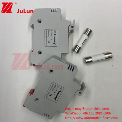 1000VDC 15A Güneş PV Sigorta Sahibi Sigorta ile Güneş PV Sigortaları 6A 10A 15A 20A 25A 30A Güneş Sistemi İçin Yüksek Voltaj