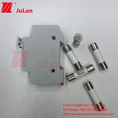 Güneş Fotovoltaik 1A / 2A / 3A / 4A / 5A / 6A / 8A / 10A / 12A / 15A / 16A / 20A / 25A / 30A Silindirli Keramik 10X38 GPV 1000V DC PV Fu