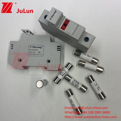 Güneş PV Keramik Sigorta Sahibi 1000VAC/DC 300A Fotovoltaik Ch için Keramik Hızlı Eylemli Sigorta