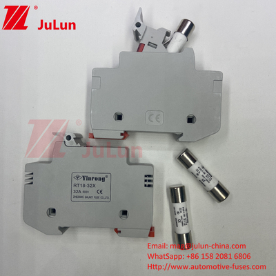 Güneş PV Keramik Sigorta Sahibi 1000VAC/DC 300A Fotovoltaik Ch için Keramik Hızlı Eylemli Sigorta