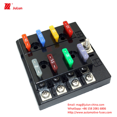 Ağır Güçlü Otomobil Parçaları 30A-500A Motosiklet Yeniden ayarlanabilir devre kesici Bolt / Bolt sigortası için 32V nominal voltajlı devre P
