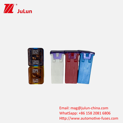 OEM Blade Fuse SBFC J FLF N Yolu Araç Fuses Elektrikli Otomobil Özel Littel Otomobil Kare Fuse 32V 58V