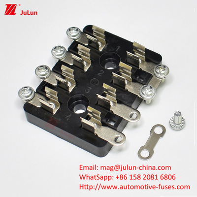 Eu UL Standard Marine Manual Reset Çember Kesicisi 32V 30A-500A Bolt Sigorta Otomotiv yedek parçaları için nominal voltaj