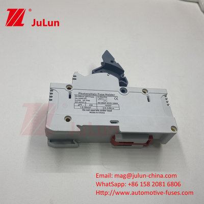 AC RT18-32X Sigorta tutucu Füzüler Temel Kutusu 10x38MM 500V Hızlı Blow Seramik RO15 RT18 DIN Rail Moun Tek Sigorta tutucu