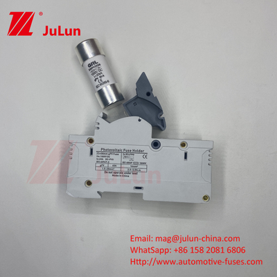 500VDC Güneş Pv Sigorta Dc Güneş Sistemleri için Sahipli Seramik Sigorta 14*51mm 1000DC