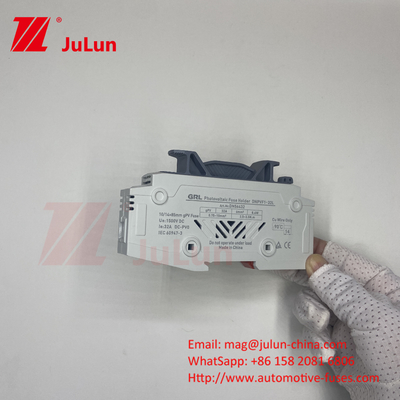 Güneş Fotovoltaik Değiştiricisi PV Sigortacı Seramik Vücutlu DIN Mount Dc Sigortacı 250a 10x85 1500Vdc PV Sigortacı Sahibi 15