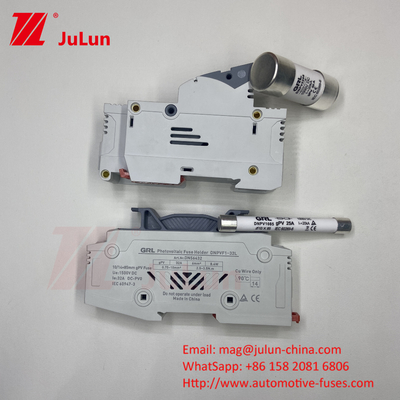 1000V 1500V 500V Güneş PV Sigorta 14x51mm Sigorta tutucusu RT18W-32 22*58mm 1000DV Fotovoltaik
