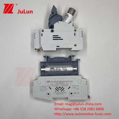 Güneş Fotovoltaik Değiştiricisi Güneş Paneli Termal Sigorta AC RT18-125 Füzil 10x38 6A Italweber İzolatörü