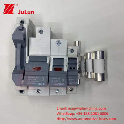 Güneş Fotovoltaik Değiştiricisi için Silindrik Güneş Fotovoltaik Sigorta 22*58mm 1000DV Fotovoltaik
