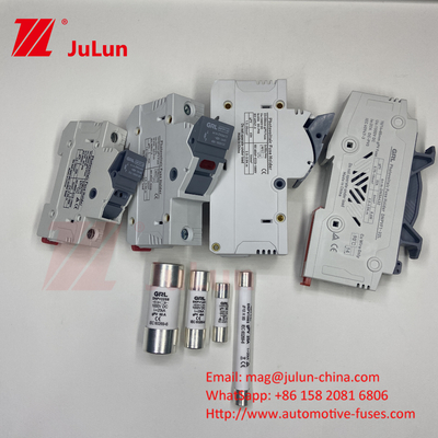 1000VDC 1500VDC ve 500VDC güneş panelleri için 14x51mm Güneş PV sigorta