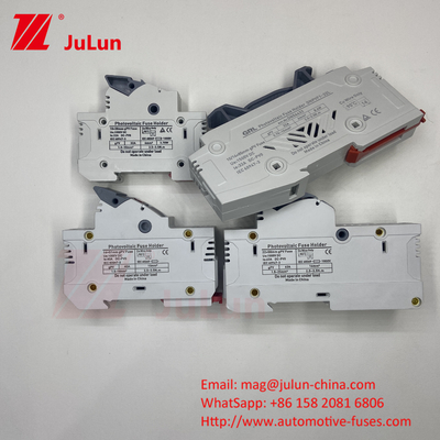 Sigorta 1500vdc 20a DNPVF1-32L Güneş Sistemi Pv Sigorta 1500vdc Hızlı Blow Seramik DIN Rail Moun 10x85MM 1500V Termal Sigorta