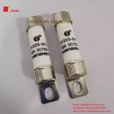 Elektrikli araçlar için 750V DC 10A-50A Bolt vida tipi sigorta
