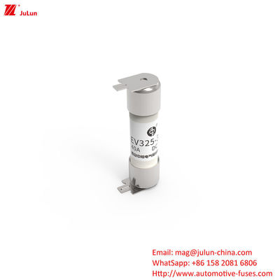 SINOFUSE Orta EV sigorta düz başlı 325V 10A-50A Elektrikli Araç Tüp Bolt vida bağlantısı