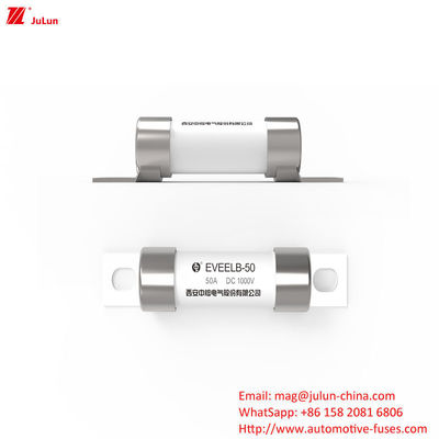 EVEELB-50A DC1000V Yuvarlak Tüp Bolt Bağlantı Sigortası