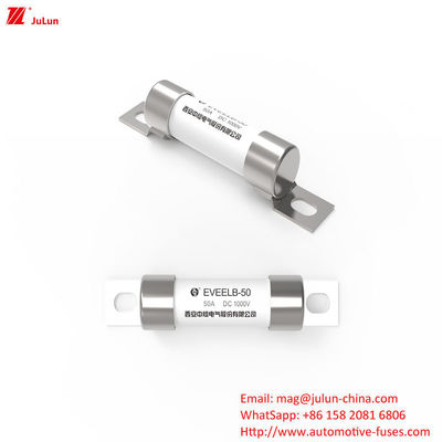 DC1000V 10A-50A Elektrikli Araç Koruması için Bolt vida terminalli EV sigortası
