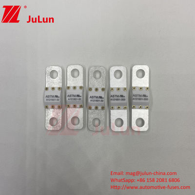 A121601-250A 125VDC Elektrikli Araçlar için ASTM Terminal Tipi Sigortalar Seramik