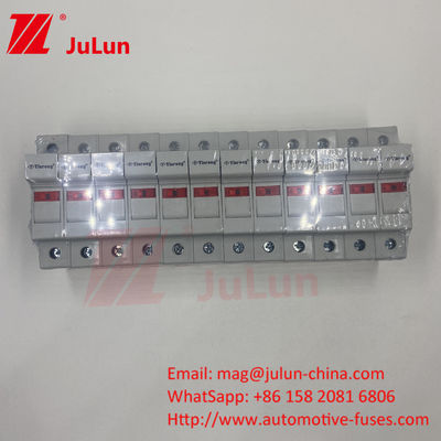 PV 10A FUSE Seramik Sigorta Paneli Montajı Pv String Sigortaları 10*38mm
