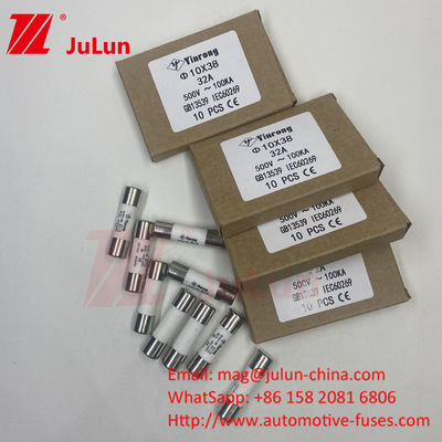 32A 10*38mm 15A 690VDC 1000VDC Panel Mount Solar PV Fuse