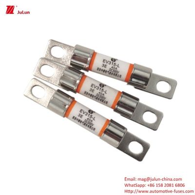 Elektrikli Araçlar için DC500V Elektrikli Araç EV Sigorta Koruması Modelleri EV315-L 3E 10A-60A