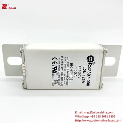 RSZ307 Bolt On Terminal Tipi Orta Füzyon Karakteristikli EV Şarj Füzyonu