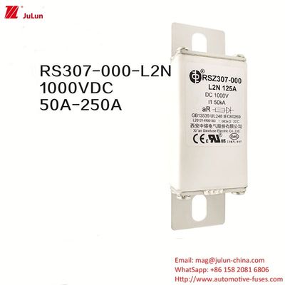 100A Bolt On Ev DC Hızlı Şarj / Elektrikli Araç Hızlı Şarj RSZ307-000-L2N Sigorta