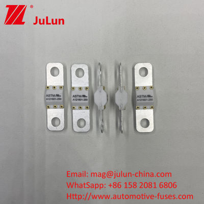 A121601-350A 125VDC Voltajı ve 6KA kırma kapasitesi ile Elektrikli Araç Sigortaları