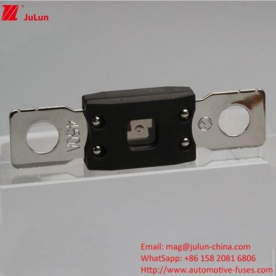 32V/48V/72V derecelendirilmiş ve M8 vida montajlı orta çatal bult tipi otomotiv sigorta