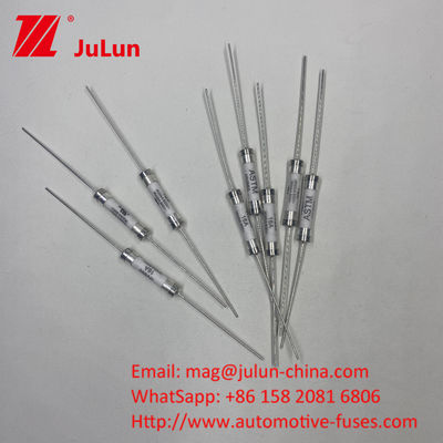 HV660 16A 30KA 10-30A Otomotiv için Eksensel Kurşunlu Seramik Sigortalar