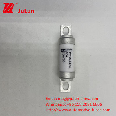 Elektrikli araba şarjı için 5A 700VDC EV1845 DC 700VDC 5A-150A Orta Voltajlı Bolt Sigortası