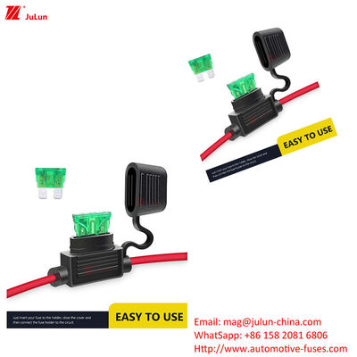 Bir / İki kutup araba yedek parçaları Bakır Bağlantı Bolt / Bolt Fuse Adaptörleri