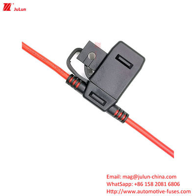Yüksek istikrarlı elektrikli araç sigorta tutucusu 32V 25A-100A PVC alev geriletici polimer