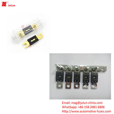 Bipolar Otomotiv yedek parçaları Plastik ev sigorta tutucusu 32V / 48V / 72V nominal voltaj