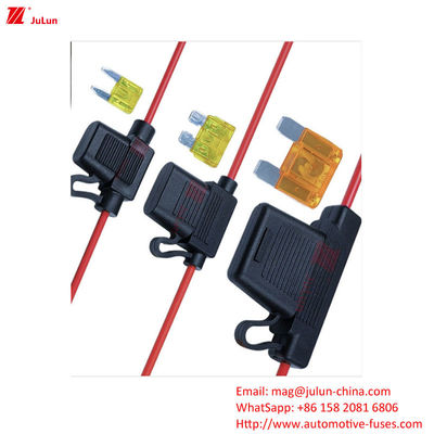 Orta, Küçük, Büyük Kaliteli Kurşunlu Su geçirmez Sigorta Sahibi/Dörtleme Kesicisi Naylon Konut Malzemesi 32V Değerlendirilmiş Voltaj Otomotiv/Elektrik Aracı/Otobüs Uygulamaları