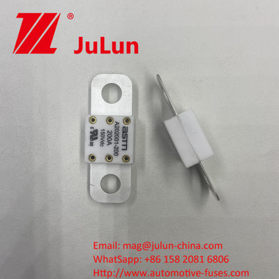 ASTM A202001-100A 150VDC Küçük Boyutlu Seramik Otomobil Sigortaları M8 Yüksek Akım Nitelikli Kısa Girdi Koruması için 11-13N · m'lik Sıkı Dönem Önerilen