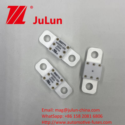 300A 150VDC A202001 VURUŞ BOLT Montaj Yöntemi M8 için 11-13N · m önerilen sıkı torklu 20 * 55mm seramik otomotiv sigortaları kurmak kolaydır