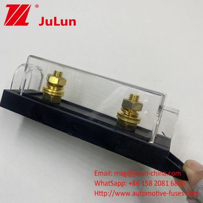 50 amp Aut Anl Fork Car Fuse With Holder Custom Customer Logo özelleştirilebilir