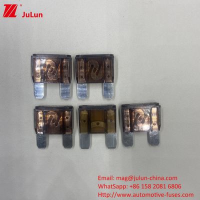 60A Üretim PA66 Bakır malzemesi ile Otomotiv Blade Fuses