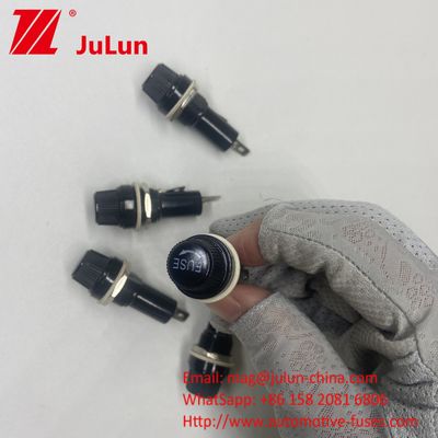 10A 250V AC 6*30 Bakelite Mini Sigorta Sahibi Muz Soket
