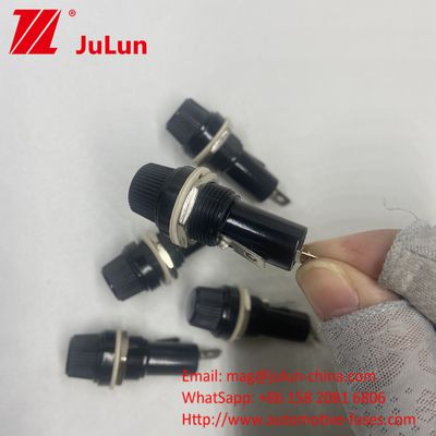 6*30mm Sigorta Paneli Montajı için Düğme Tipi Otomobil Sigorta Sahibi Tüp Soketi