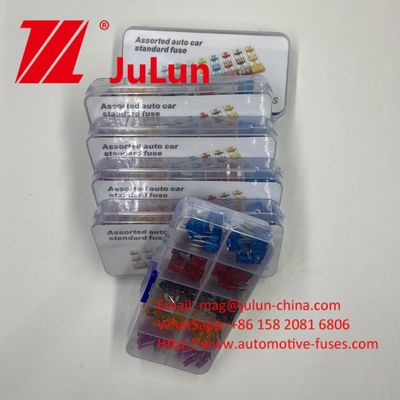 Arabalar SUV 0287 0299 60A 32V Otomotiv Elektronik Blade Otomobil Sigortaları PA66 Bakır