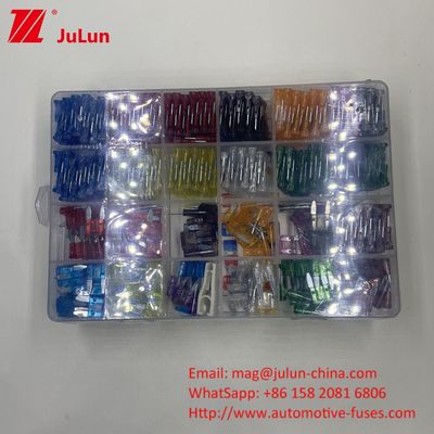 0299 Otomobil Blade Fuses 15A 32V PA66 Araç Fuse Kutusu Çember Koruması