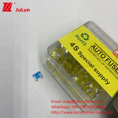 Otomobil Blade Fuses 40A 32V Araçlar için PA66 Bakırdan Yapılmış SUV Kamyonlar