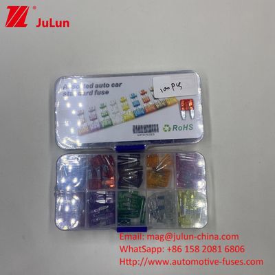 Otomotiv bıçağı sigortaları 4A 32V MINI MAXI Otomotiv Otomobil için Rating Voltage içinde