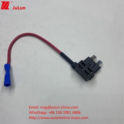 F3A 5A 10A 15A Sigorta Çubuğu 16AWG Araba Bir Devre Ekle ACU Blade Sigorta Sahibi ile Sigorta Adaptörü Arabalar Kamyonlar için