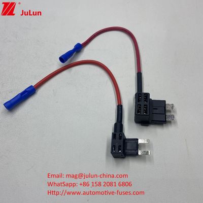 F3A 5A 10A 15A Sigorta Çubuğu 16AWG Araba Bir Devre Ekle ACU Blade Sigorta Sahibi ile Sigorta Adaptörü Arabalar Kamyonlar için