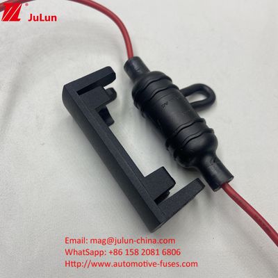 10*38mm Silindrik Sigortalar Su geçirmez IP68 UL Kablo ile İçli Sigorta Sahibi Kapak