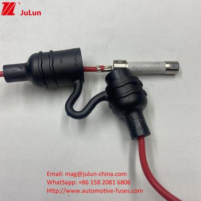 5*20mm 6*30mm 10*38mm Fuse Sokak Işığı Dış Sahne Işığı Sokak lambaları için su geçirmez toz geçirmez Inline sigorta tutucusu