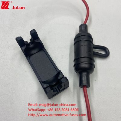 5*20mm 6*30mm 10*38mm Fuse Sokak Işığı Dış Sahne Işığı Sokak lambaları için su geçirmez toz geçirmez Inline sigorta tutucusu
